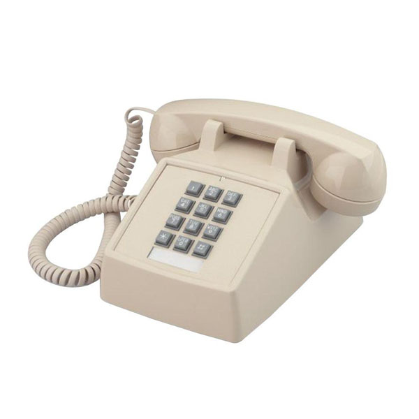 Cortelco Desk Corded Telephone with Flash - Ash