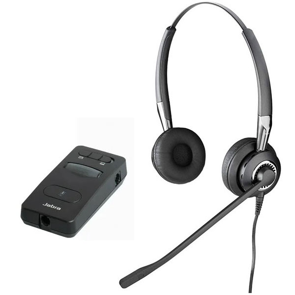 Jabra BIZ 2425 Duo with LINK 850 Amp