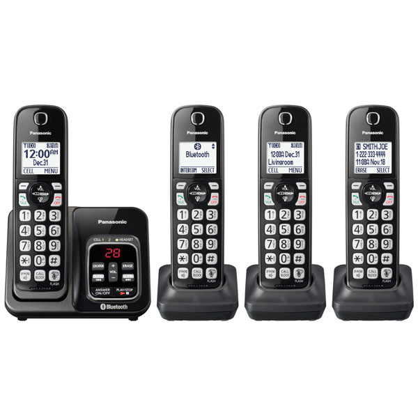 Panasonic KX-TGD564M Expendable Link2Cell Cordless Handsets