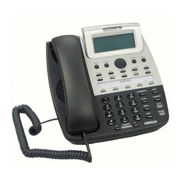 Cortelco 7 Series 4-Line Telephone w Built-In Auto Attendant and Voice Mail