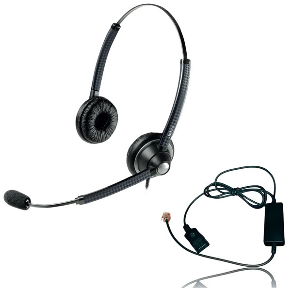 Jabra BIZ 1925 Duo Quick Disconnect Wired Headset