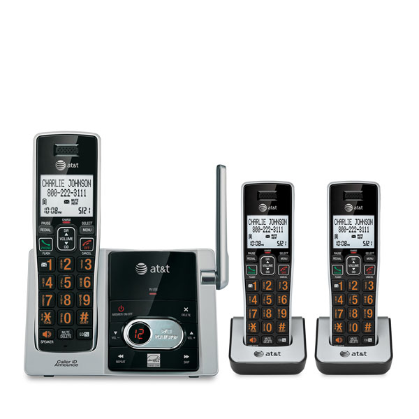 AT&T 3 Handset Answering System CID