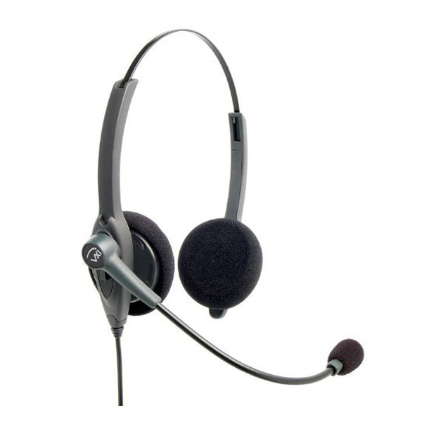 VXI Passport 21P Over-the-head Binaural Headset with N/C Microphone - Box