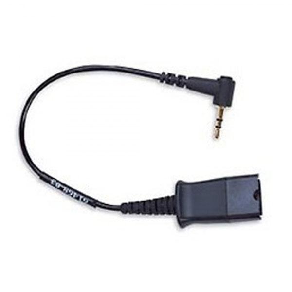 Jabra Cellphone adapter for GN headsets (QD to 2.5mm stereo plug)