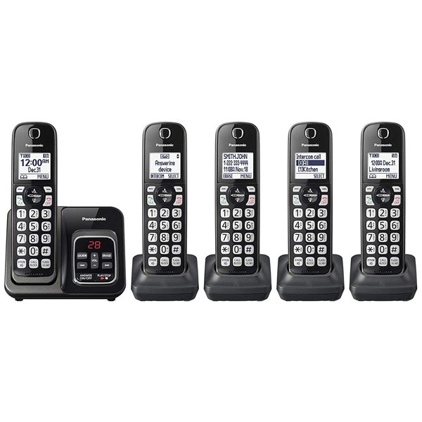 Panasonic KX-TGD535M DECT 6.0 Caller ID Cordless Handsets